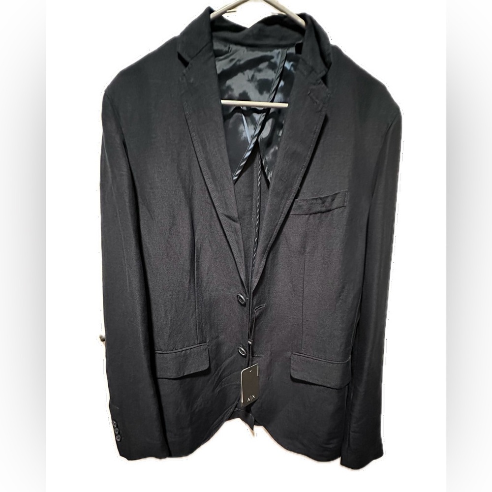 Armani Exchange Navy Blazer Men